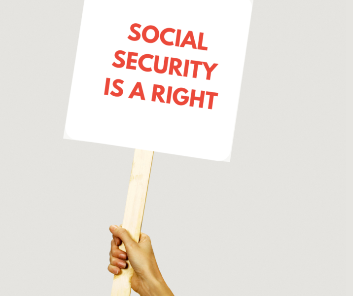 Social security is a right - Scowr