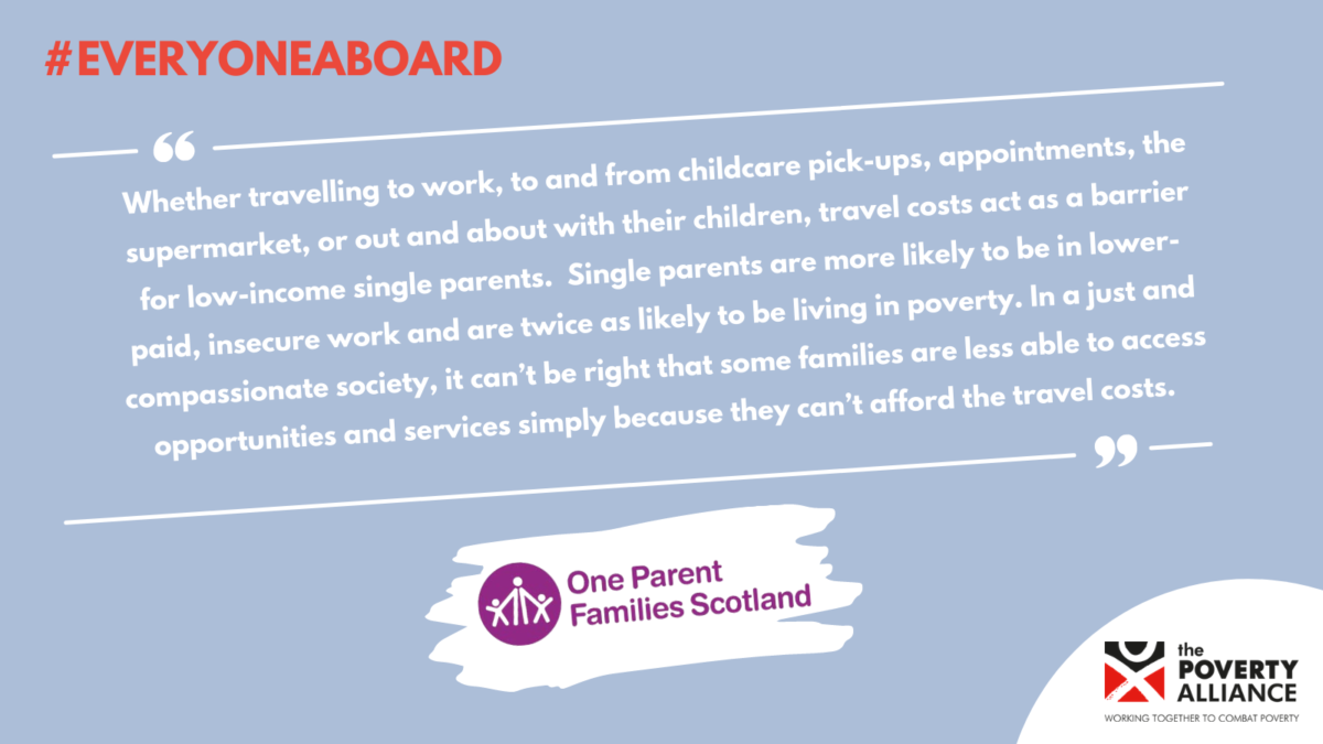 Everyone Aboard - One Parent Families Scotland