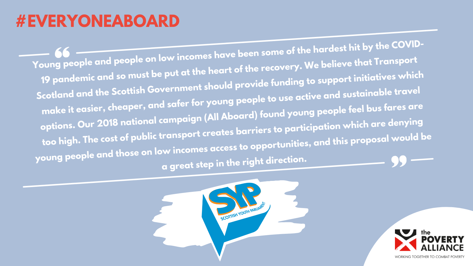 Everyone Aboard - Scottish Youth Parliament