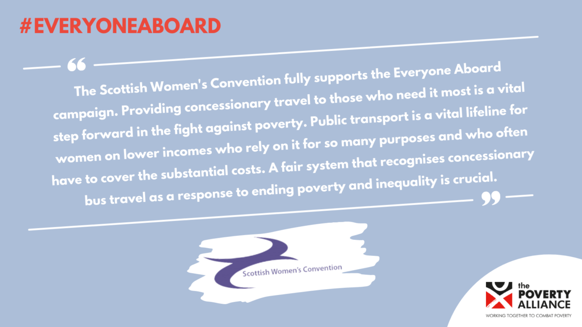 Everyone Aboard - Scottish Women's Convention