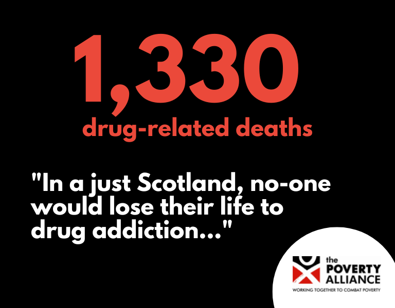 1,330 drug-related deaths in 2021 in Scotland