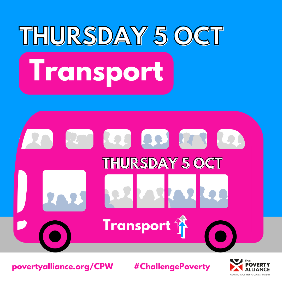 Challenge Poverty Week 2023 - Thursday 5 October - Transport