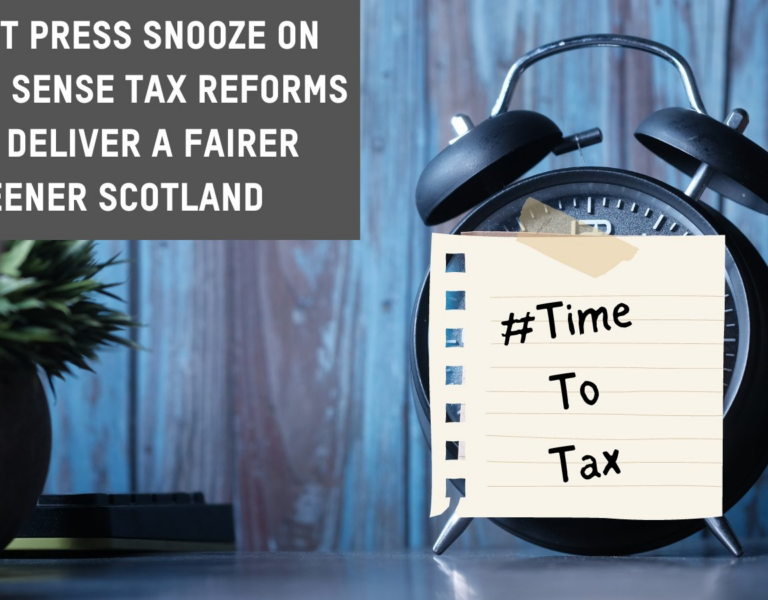 Oxfam Scotland Time to Tax campaign
