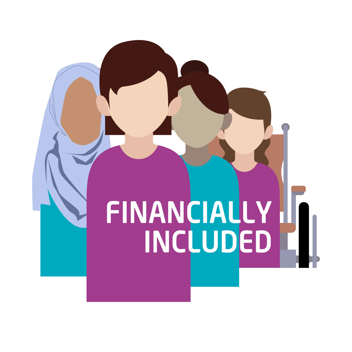 Financially Included FI logo