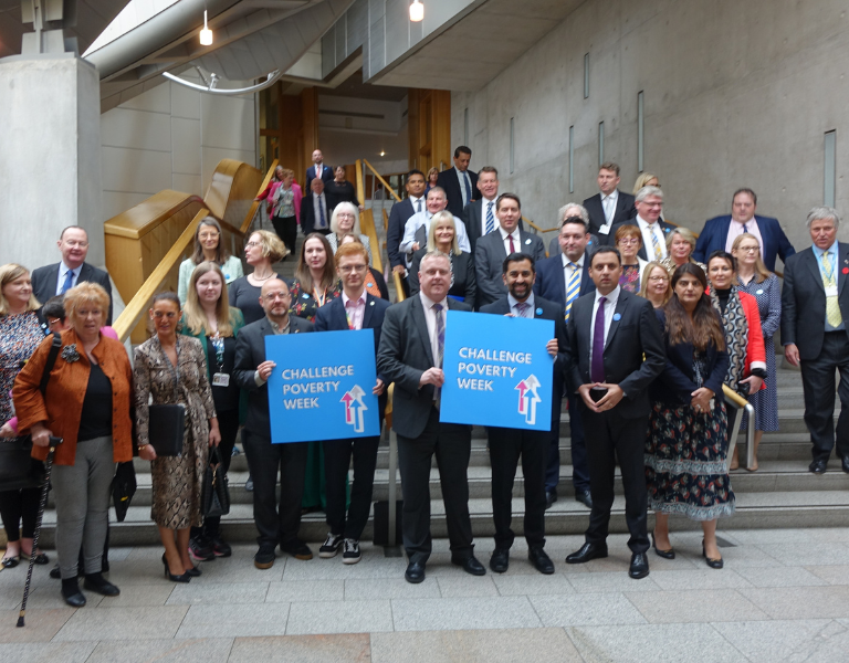 MSPs supporting Challenge Poverty Week 2023