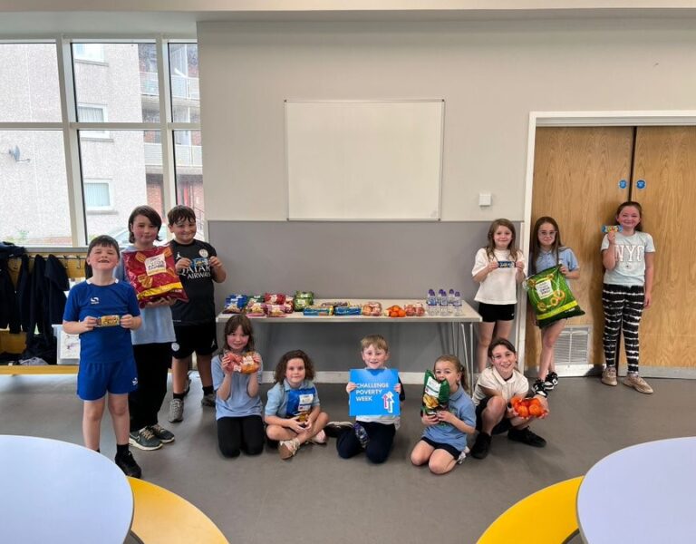 Morton in the Community food bank donations for Challenge Poverty Week 2024 1